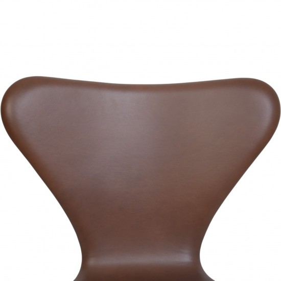 Arne Jacobsen 3117 kontorstol i mokka classic læder 1980'erne