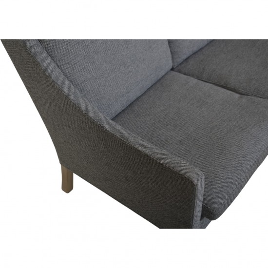 Børge Mogensen 3.personers 2209 sofa i gråt Hallingdal stof