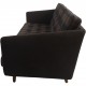 Børge Mogensen no1 3-personers sofa i brunt stof 1980'erne