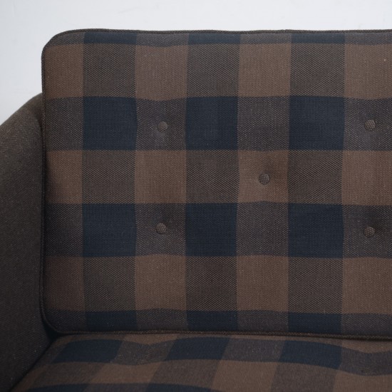 Børge Mogensen no1 3-personers sofa i brunt stof 1980'erne