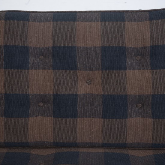 Børge Mogensen no1 3-personers sofa i brunt stof 1980'erne