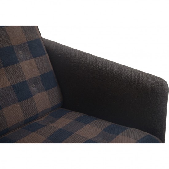 Børge Mogensen no1 3-personers sofa i brunt stof 1980'erne