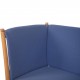 Børge Mogensen Tremmesofa i blåt stof 1994