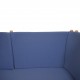 Børge Mogensen Tremmesofa i blåt stof 1994