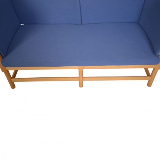 Børge Mogensen Tremmesofa i blåt stof 1994