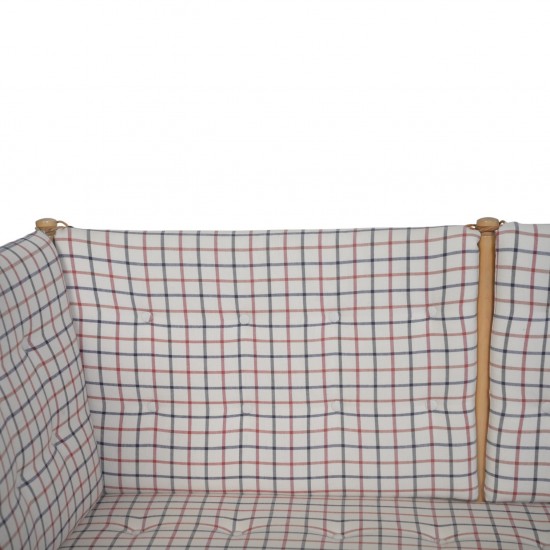 Børge Mogensen tremmesofa i cotil stof 1981