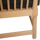 Børge Mogensen tremmesofa i sort læder 1988