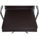 Charles Eames EA208 softpad stol i Nevada coffee anilin læder 2007