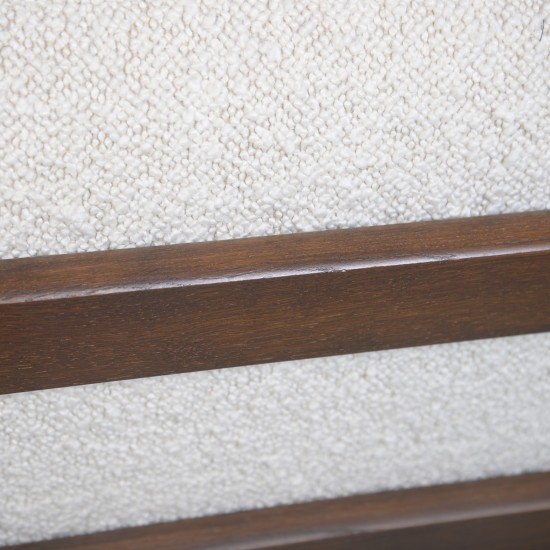Hans Wegner GE236 betrukket med Dedar Milano Boucle 1980'erne