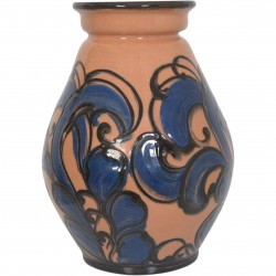 Herman Kæhler vase blomster motiv