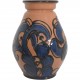Herman Kæhler vase blomster motiv