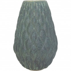Anders Børgesen grøn vase H:21,5 Cm