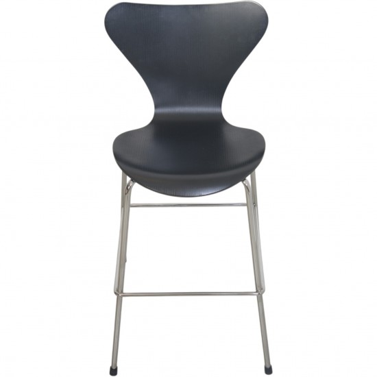 Arne Jacobsen junior Barstol sort ask 2022