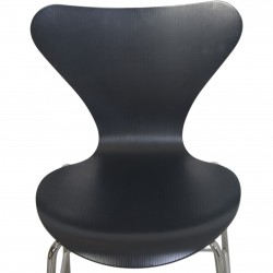 Arne Jacobsen junior Barstol sort ask 2022