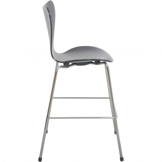 Arne Jacobsen junior Barstol sort ask 2022