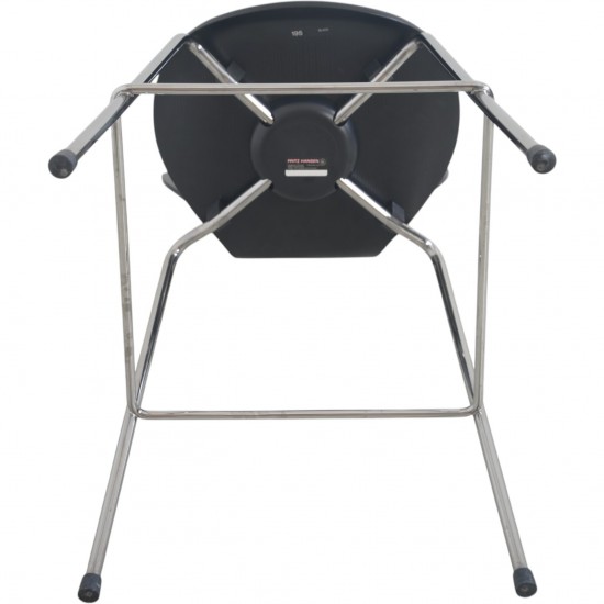 Arne Jacobsen junior Barstol sort ask 2022