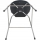 Arne Jacobsen junior Barstol sort ask 2022