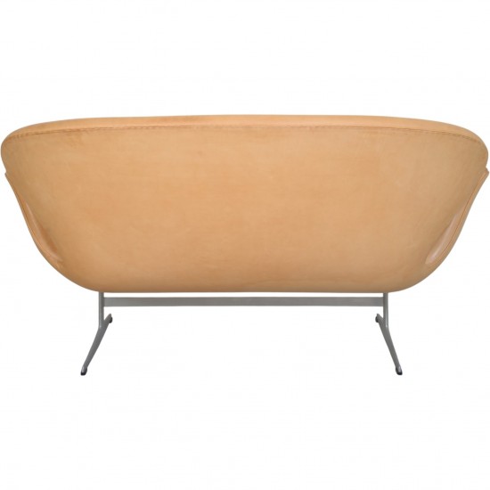Arne Jacobsen Svane sofa i natur læder 1990'erne