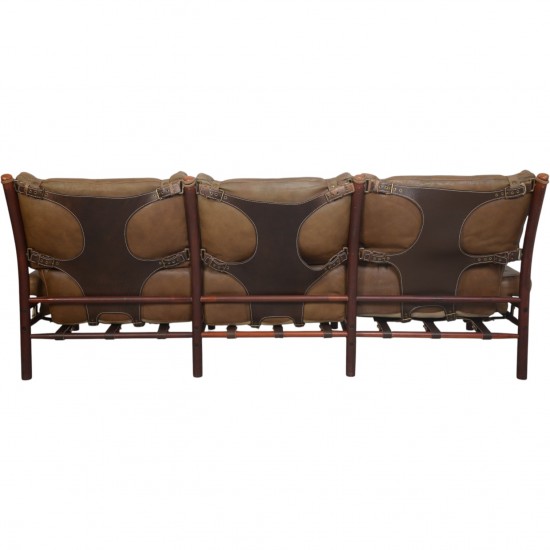 Arne Norell 3 personers Inca sofa 1970'erne