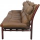 Arne Norell 3 personers Inca sofa 1970'erne