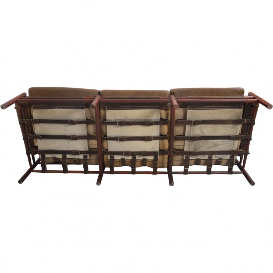 Arne Norell 3 personers Inca sofa 1970'erne