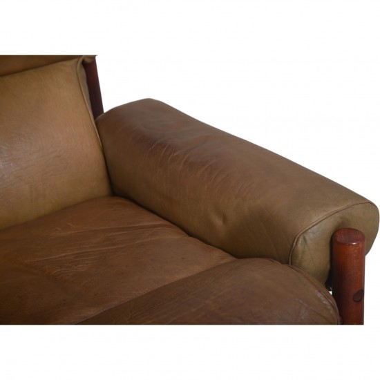 Arne Norell 3 personers Inca sofa 1970'erne
