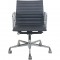 Charles Eames EA117 kontorstol i sort læder (NY)