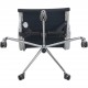 Charles Eames EA117 kontorstol i sort læder (NY)