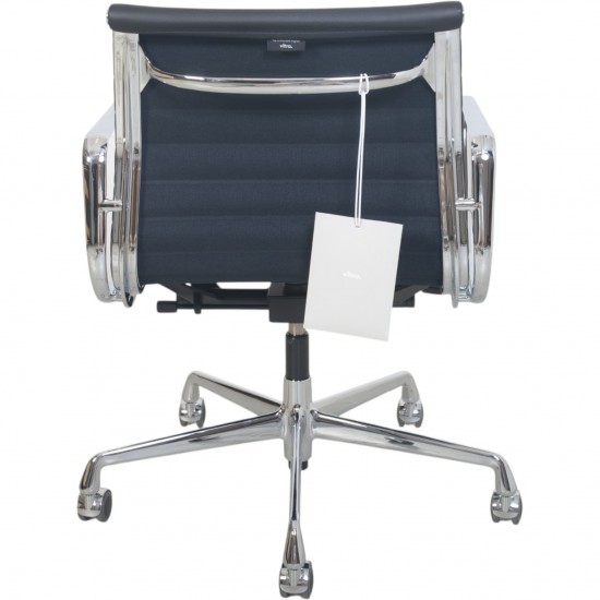 Charles Eames EA117 kontorstol i sort læder (NY)