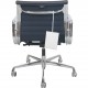 Charles Eames EA117 kontorstol i sort læder (NY)