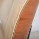Charles Eames Lounge chair i beige læder 2005