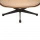 Charles Eames Lounge chair i beige læder 2005