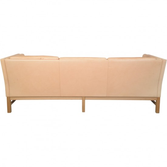 Erik Jørgensen EJ315 3-personers sofa i natur læder 2000'erne