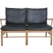 Ole Wanscher 2-personers Colonial sofa i eg 2015