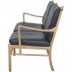 Ole Wanscher 2-personers Colonial sofa i eg 2015