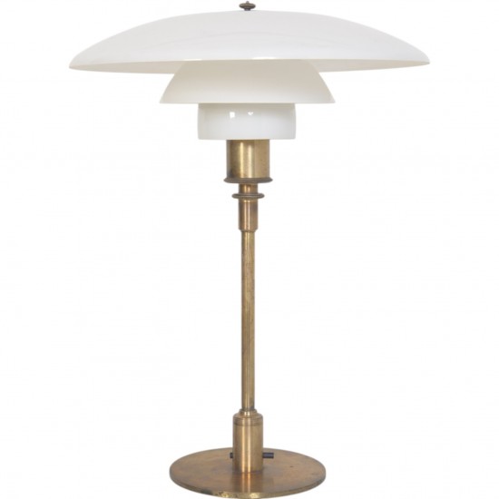 Poul Henningsen PH 4/3 bordlampe i messing 1930'erne