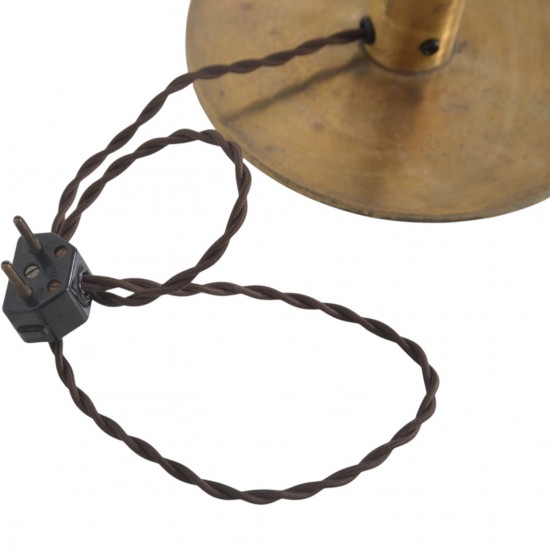 Poul Henningsen PH 4/3 bordlampe i messing 1930'erne