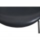 Sæt af 6 Arne Jacobsen Syver stole i gråt læder 1986