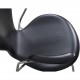 Sæt af 5 Arne Jacobsen Syver armstole i sort læder 1990'erne