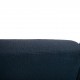 Arne Jacobsen 3303 3.seater airport sofa in blue fabric 1984