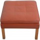Børge Mogensen 2202 Stool in cognac leather 1990s