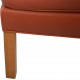 Børge Mogensen 2202 Stool in cognac leather 1990s