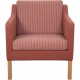 Børge Mogensen 2421 chair in fabric 1980s