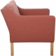 Børge Mogensen 2421 chair in fabric 1980s