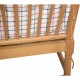 Børge Mogensen spoke back sofa in beech and cotil fabric 1990s