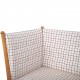 Børge Mogensen spoke back sofa in beech and cotil fabric 1990s