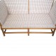 Børge Mogensen spoke back sofa in beech and cotil fabric 1990s