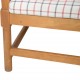 Børge Mogensen spoke back sofa in beech and cotil fabric 1990s