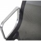 Charles Eames Ea-108 chair in black mesh and aluminium 2000s