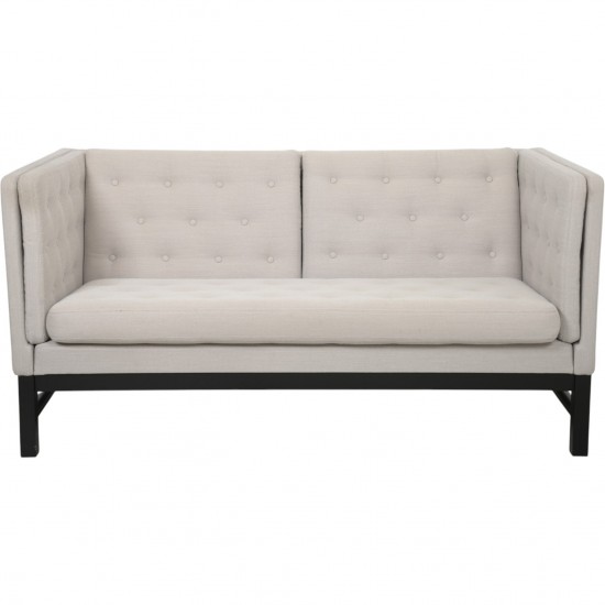 Erik Jørgensen EJ315 2-personers sofa i gråt stof 1990'erne